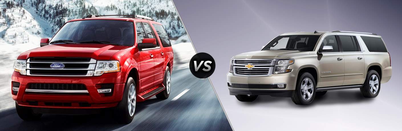 2018 Ford Expedition MAX vs 2018 Chevy Suburban