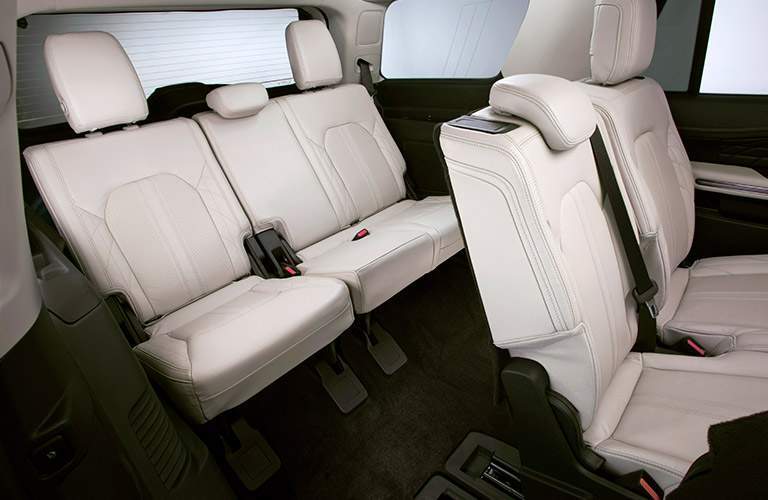 full interior of the 2018 Ford Expedition