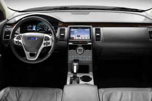 2017 Ford Flex front interior driver dash and display audio_o