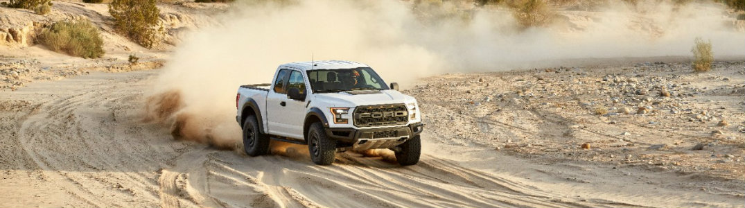 2017 Ford F-150 Raptor white