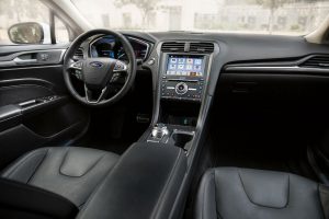 front interior of a 2019 Ford Fusion Hybrid