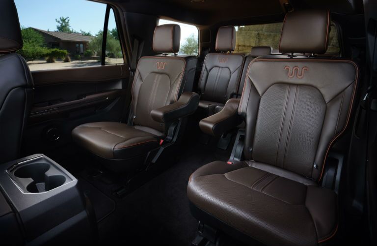 rear interior of a 2020 Ford Expedition