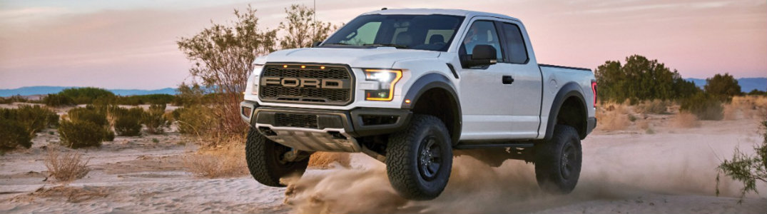 2017 Ford F-150 Raptor white