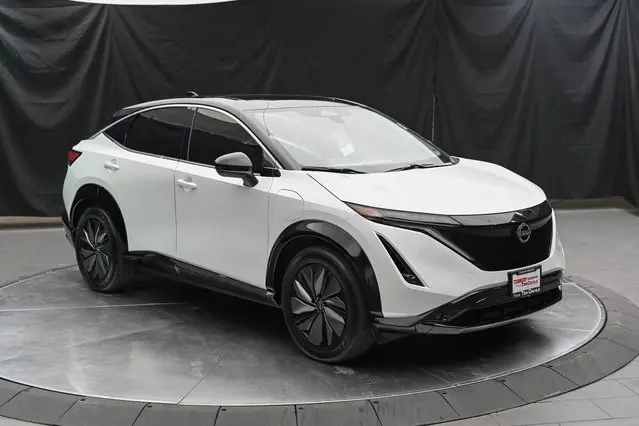 Used 2023 Nissan Ariya Evolve+ with VIN JN1BF0BAXPM410002 for sale in Murray, UT
