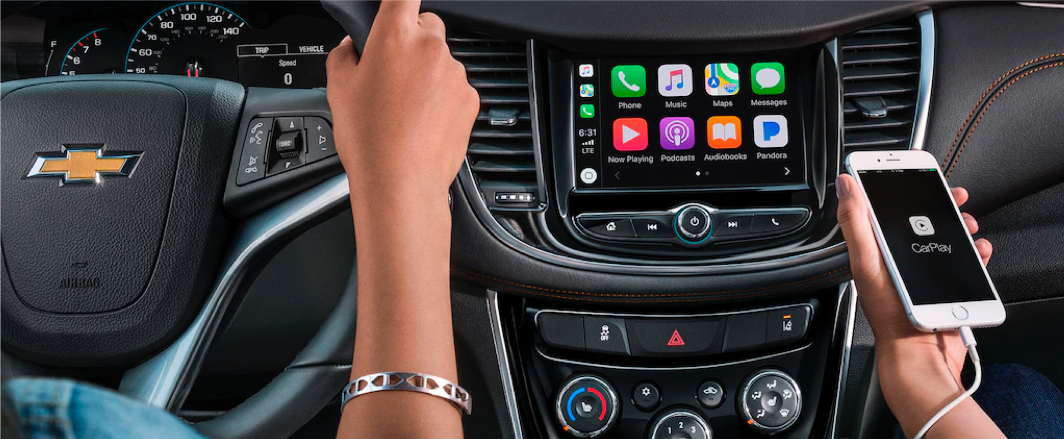 Apple CarPlay through a Chevrolet Model Touchscreen