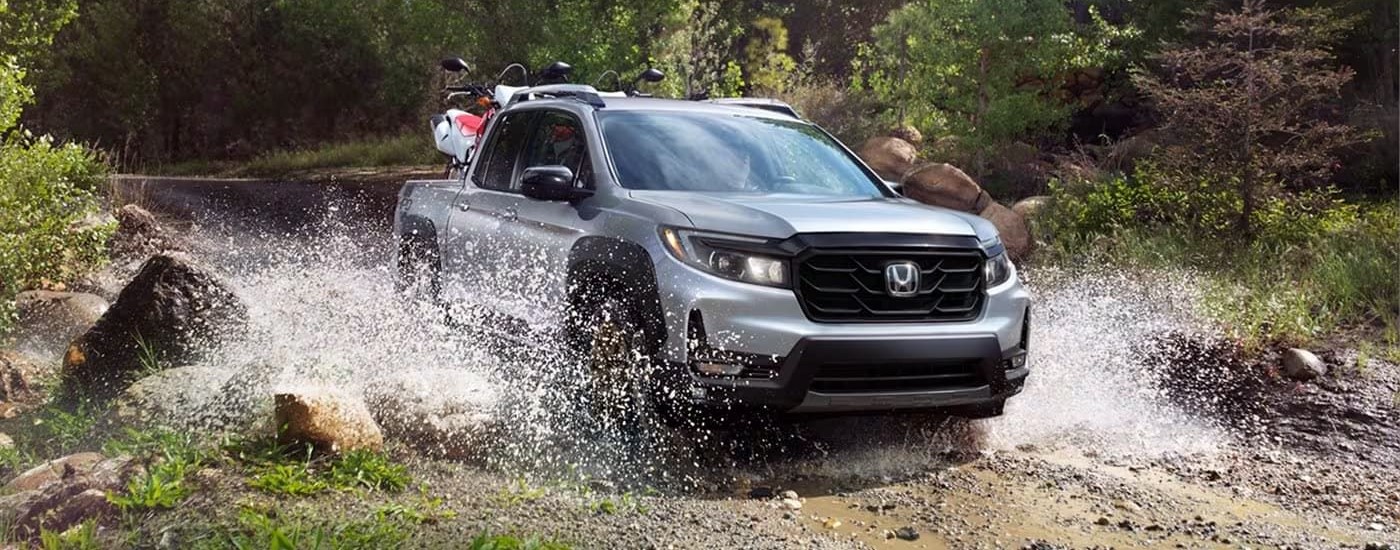 2025 Honda Ridgeline driving off-road