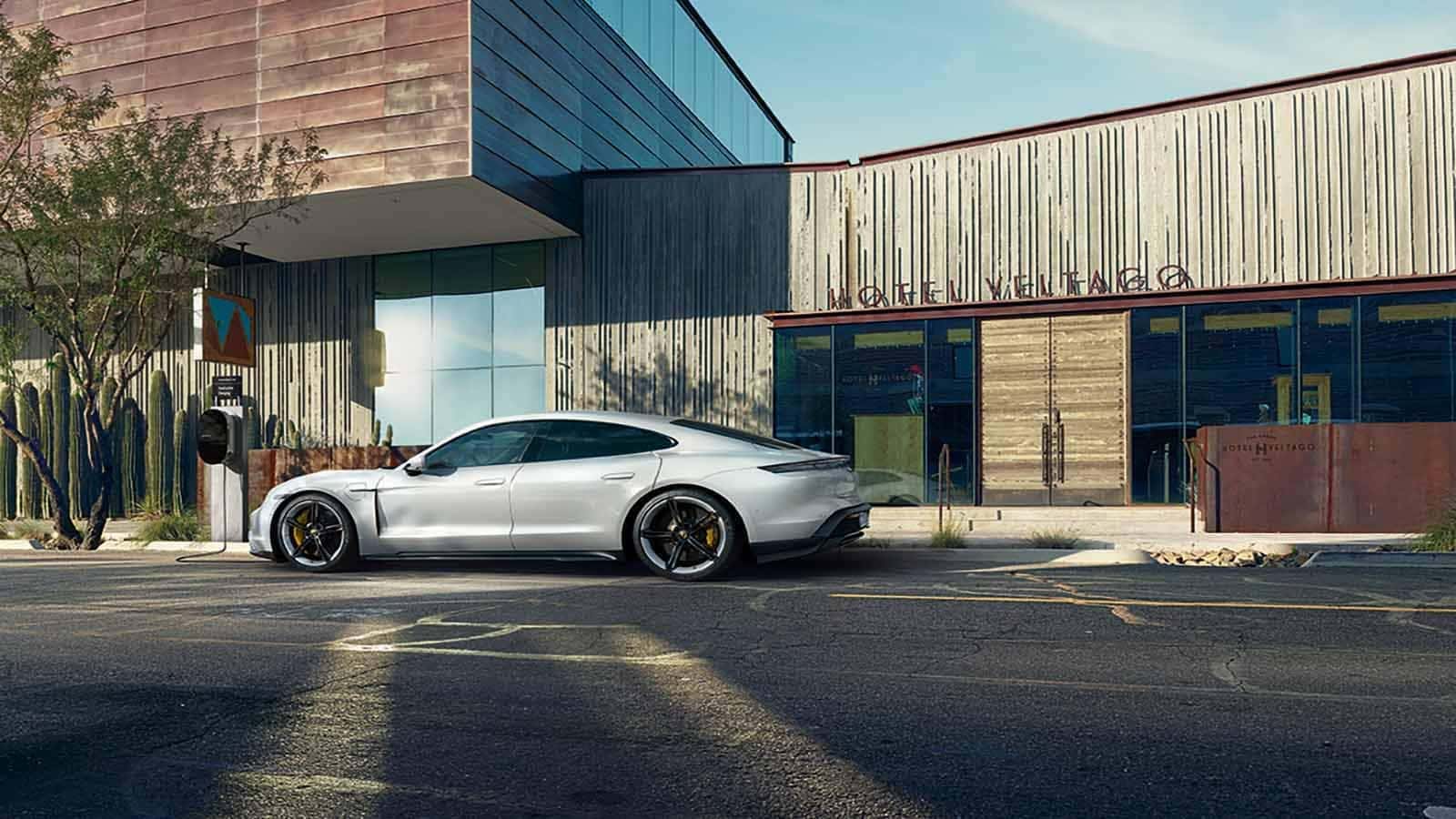 Porsche Taycan Turbo S Luxury Electric Vehicle