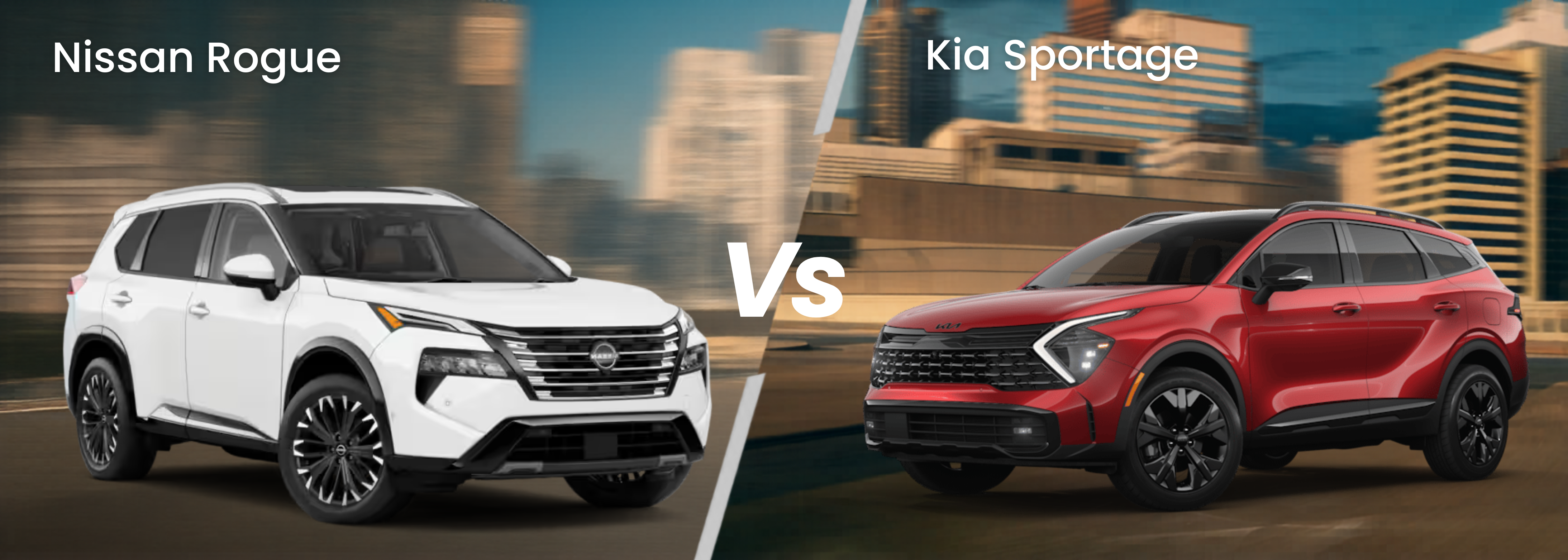 Nissan Rogue VS Kia Sportage