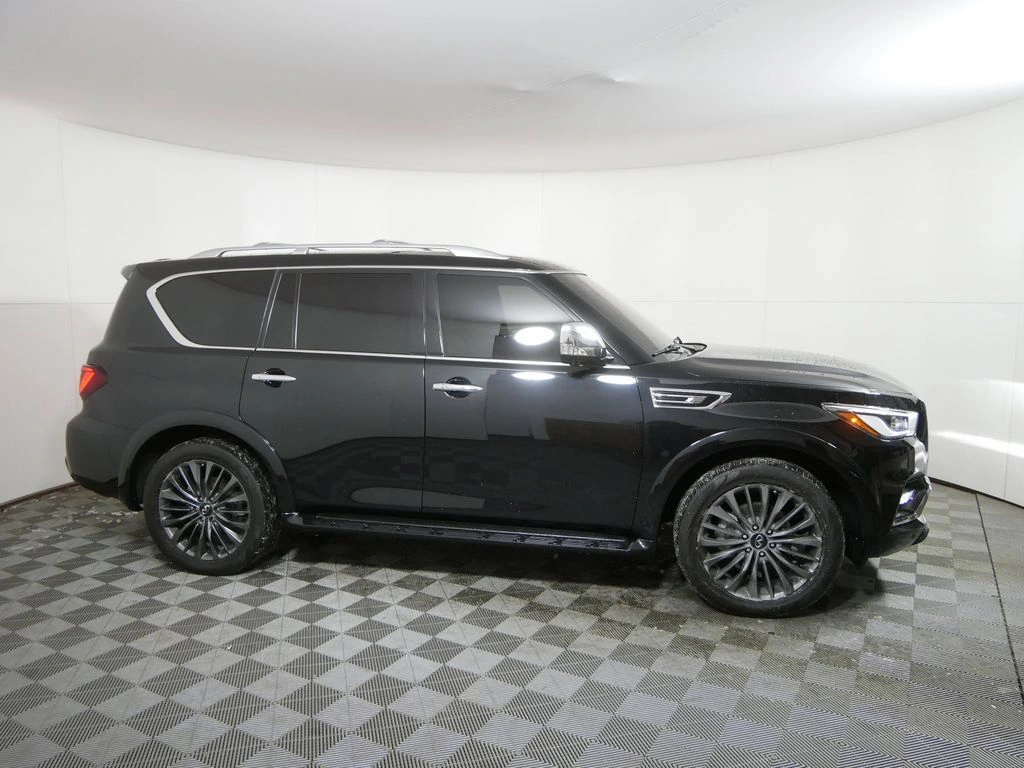 Used 2023 INFINITI QX80 Sensory 4WD with VIN JN8AZ2BE5P9303543 for sale in Golden Valley, Minnesota