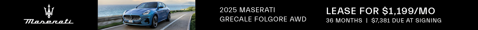 2025 Maserati Grecale Folgore AWD