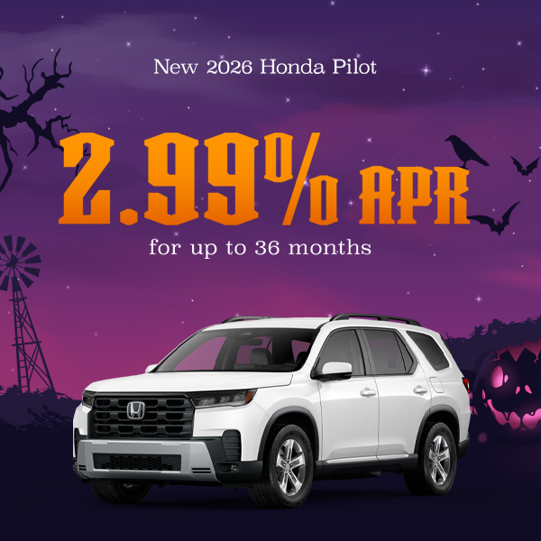 Finance a 2026 Honda Pilot at 2.99% APR in Kingsport, TN*