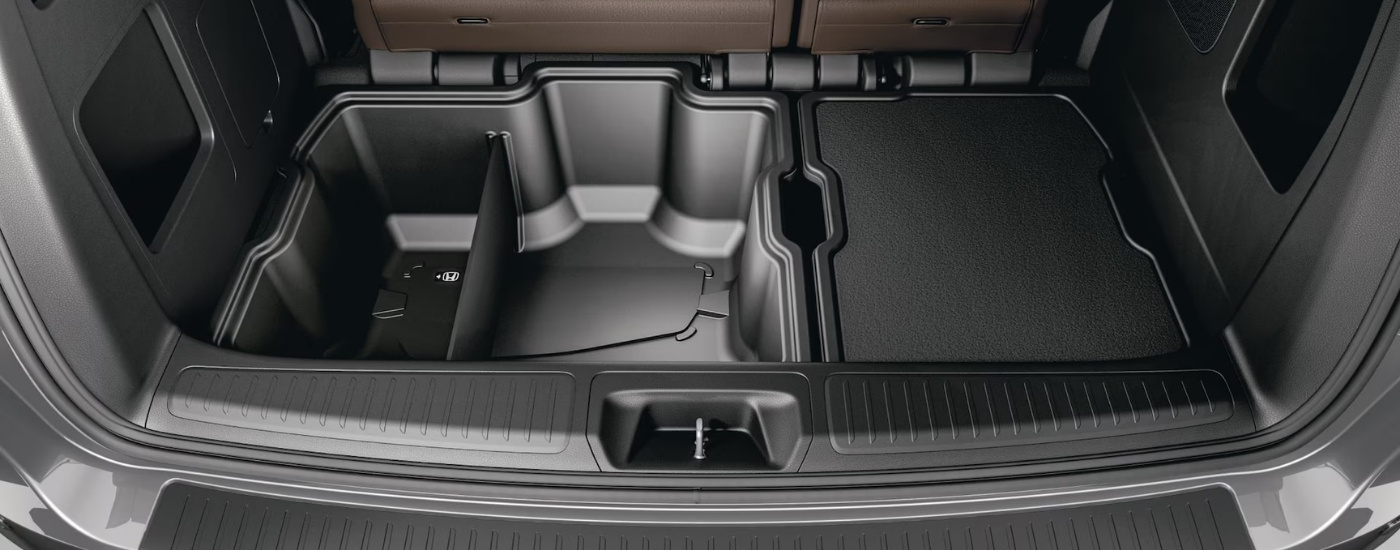 Rear storage compartment in a 2026 Honda Odyssey