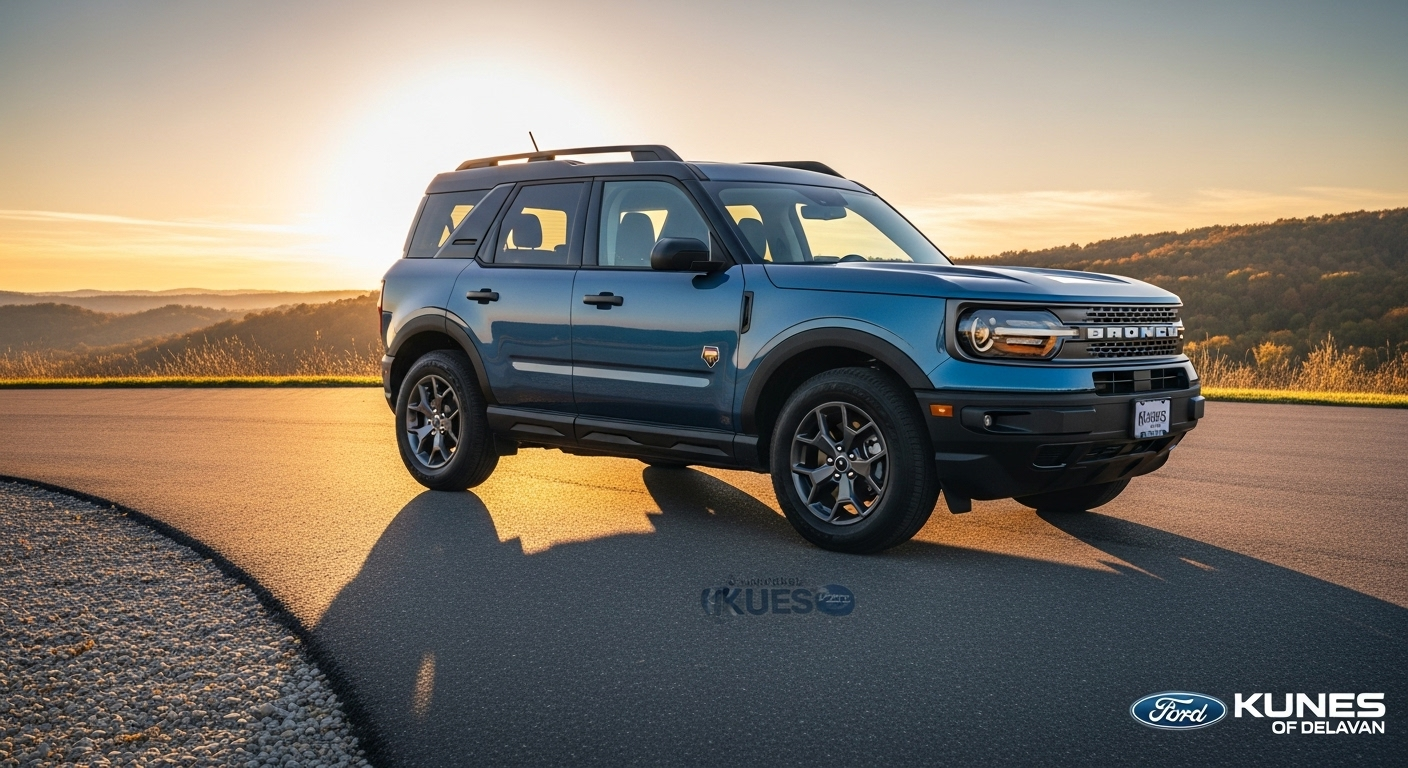 Discover the latest Ford Bronco Sport credit offers available near Elkhorn, WI. At Kunes Ford of Delavan, we provide a range of financing options tailored to meet your needs. Whether you're looking to buy or lease, our team is here to assist you every step of the way.