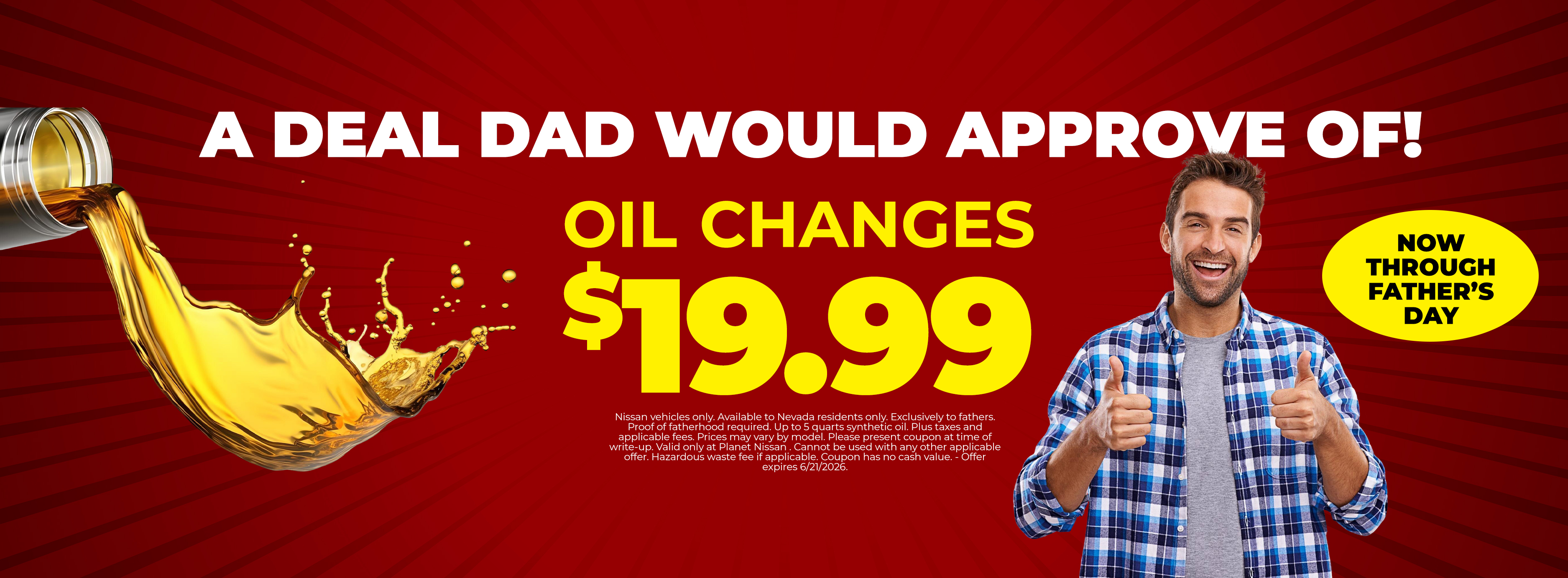 $19.99 OIL CHANGES