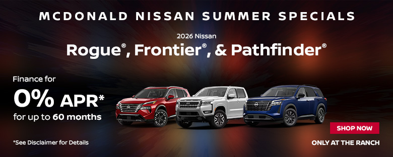 Nissan Pathfinder, Rogue, Frontier APR