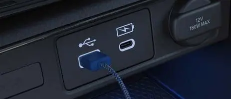 Front and Rear USB Ports