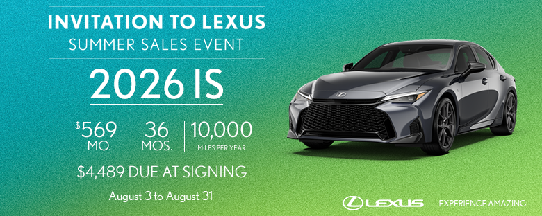Lexus IS offer
