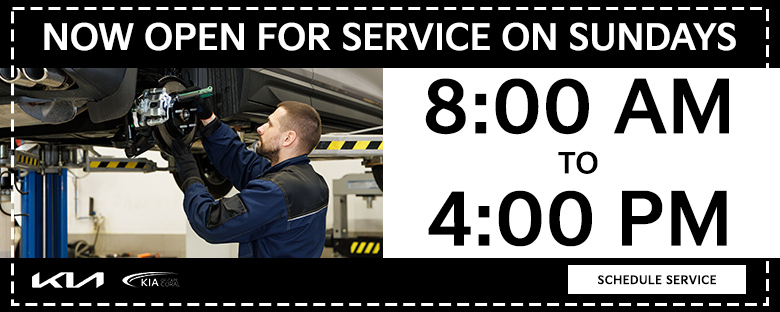 Now Open For Service On Sundays 8:00 AM To 4:00 PM