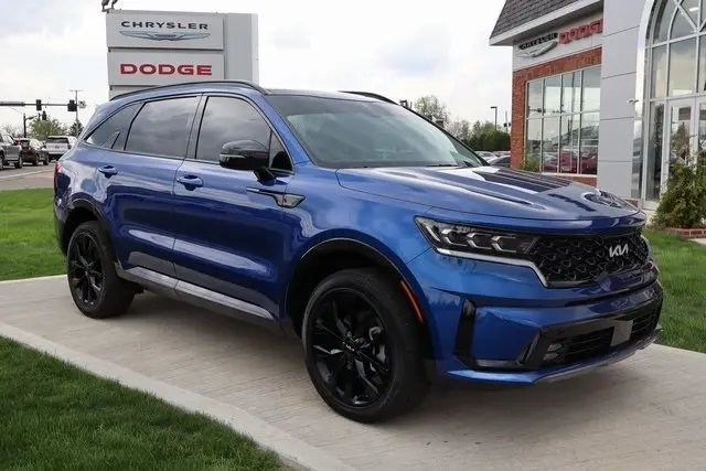 Used 2023 Kia Sorento SX with VIN 5XYRKDLF1PG201502 for sale in Aurora, OH