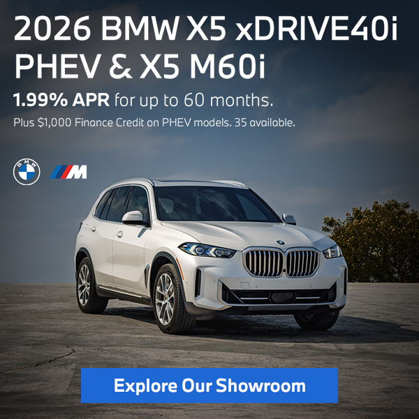 2026 BMW X5 APR offer Greensboro NC
