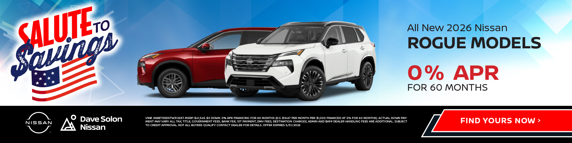 2026 Rogue Models