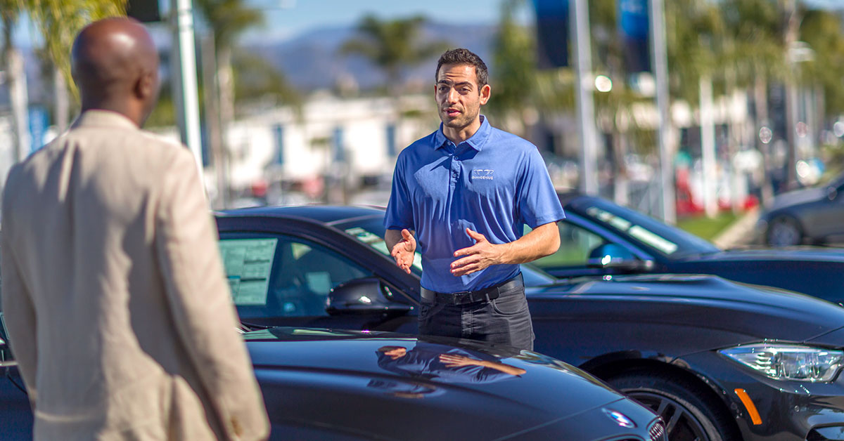 Discussing BMW Lease Options 