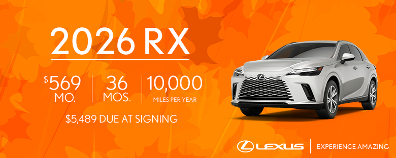 Lexus RX Offer