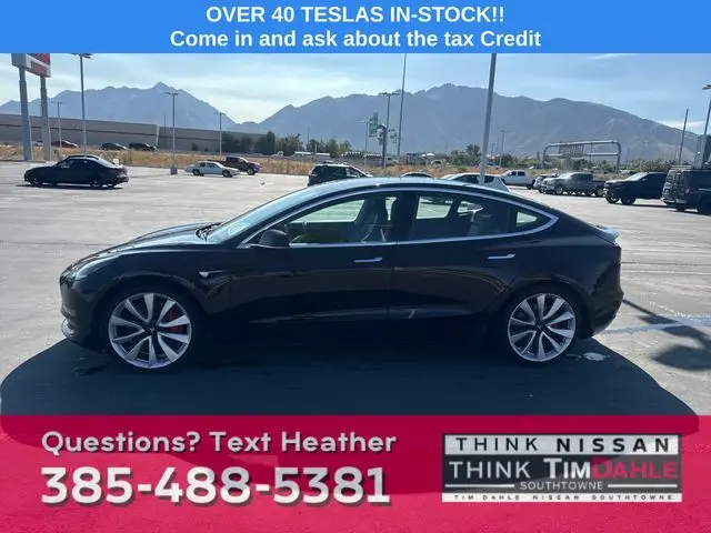 Used 2018 Tesla Model 3 Long Range Dual Motor with VIN 5YJ3E1EB9JF082554 for sale in South Jordan, UT