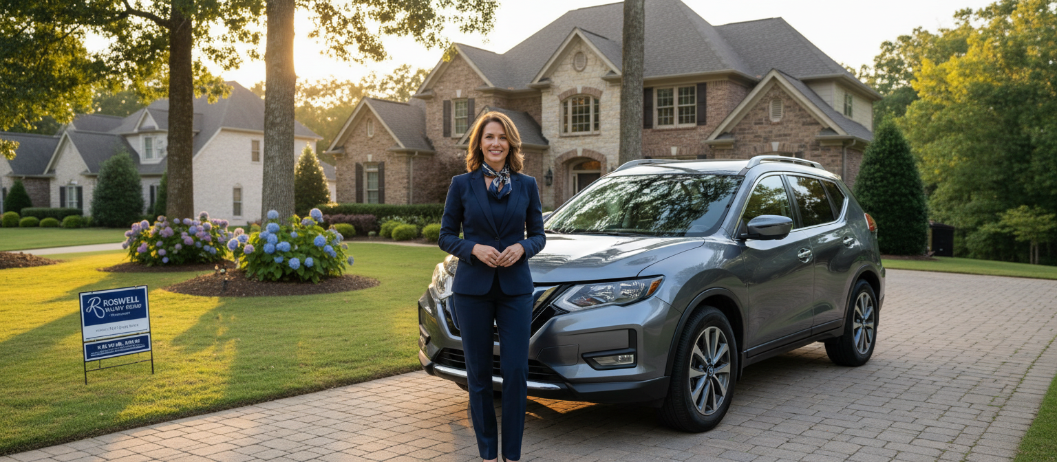 Used Nissan vehicles for real estate agents in Roswell, GA