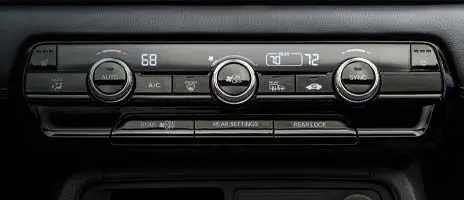 Tri-Zone Climate Control