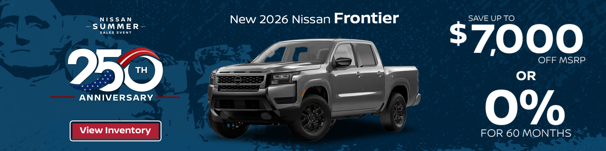New 2026 Nissan Frontier