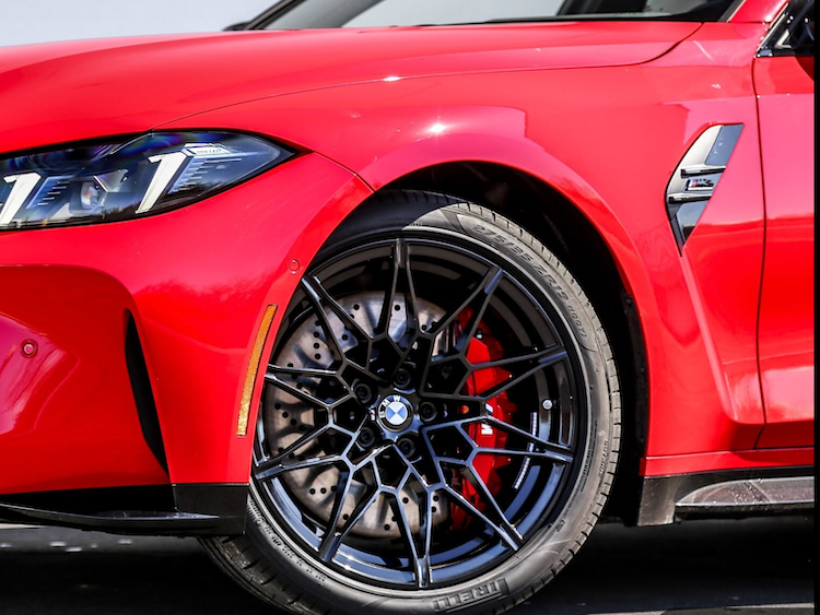Serious stopping power and suspension.