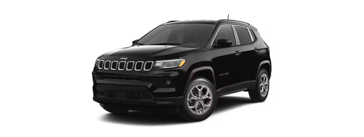 The Jeep Compass Latitude trim.