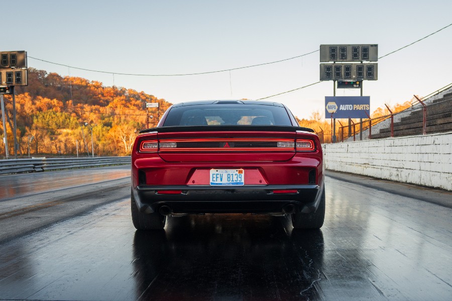 2026 Dodge Charger Daytona Exterior Rear Fascia at the Line