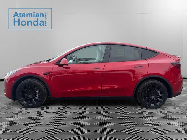 Used 2021 Tesla Model Y Long Range with VIN 5YJYGDEE2MF179191 for sale in Tewksbury, MA