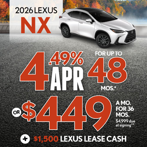 2026 Lexus NX	