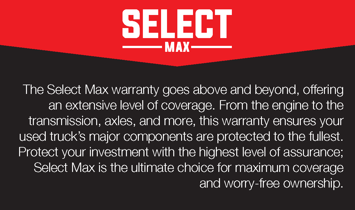 Select Max Warranty