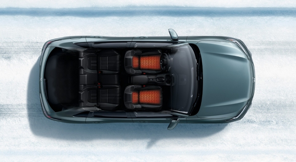 Overhead cutaway view of a 2026 Honda HR-V