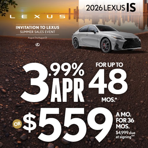 2026 Lexus IS