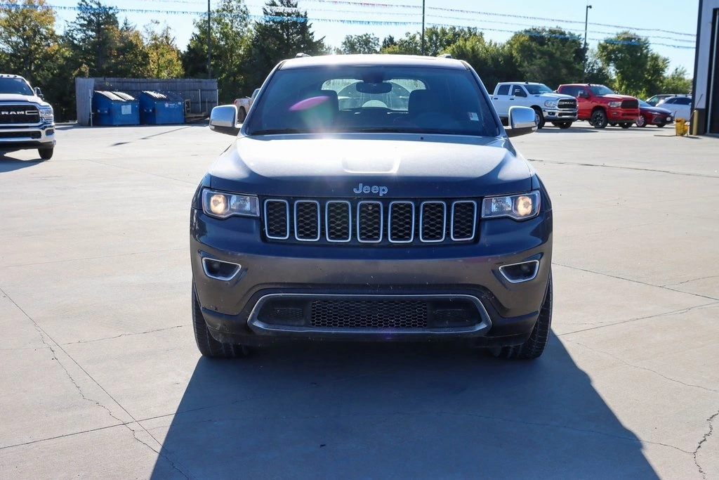 Used 2018 Jeep Grand Cherokee Limited with VIN 1C4RJFBG3JC411488 for sale in Bartlesville, OK