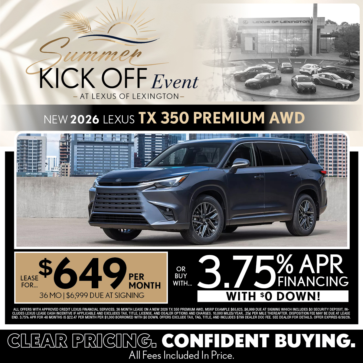 TX 350
PREMIUM AWD