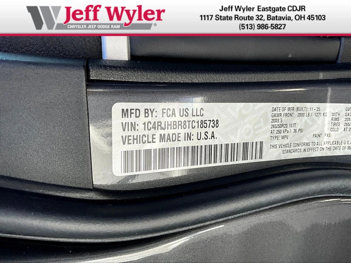 2026 Jeep Grand Cherokee Limited - Photo 20
