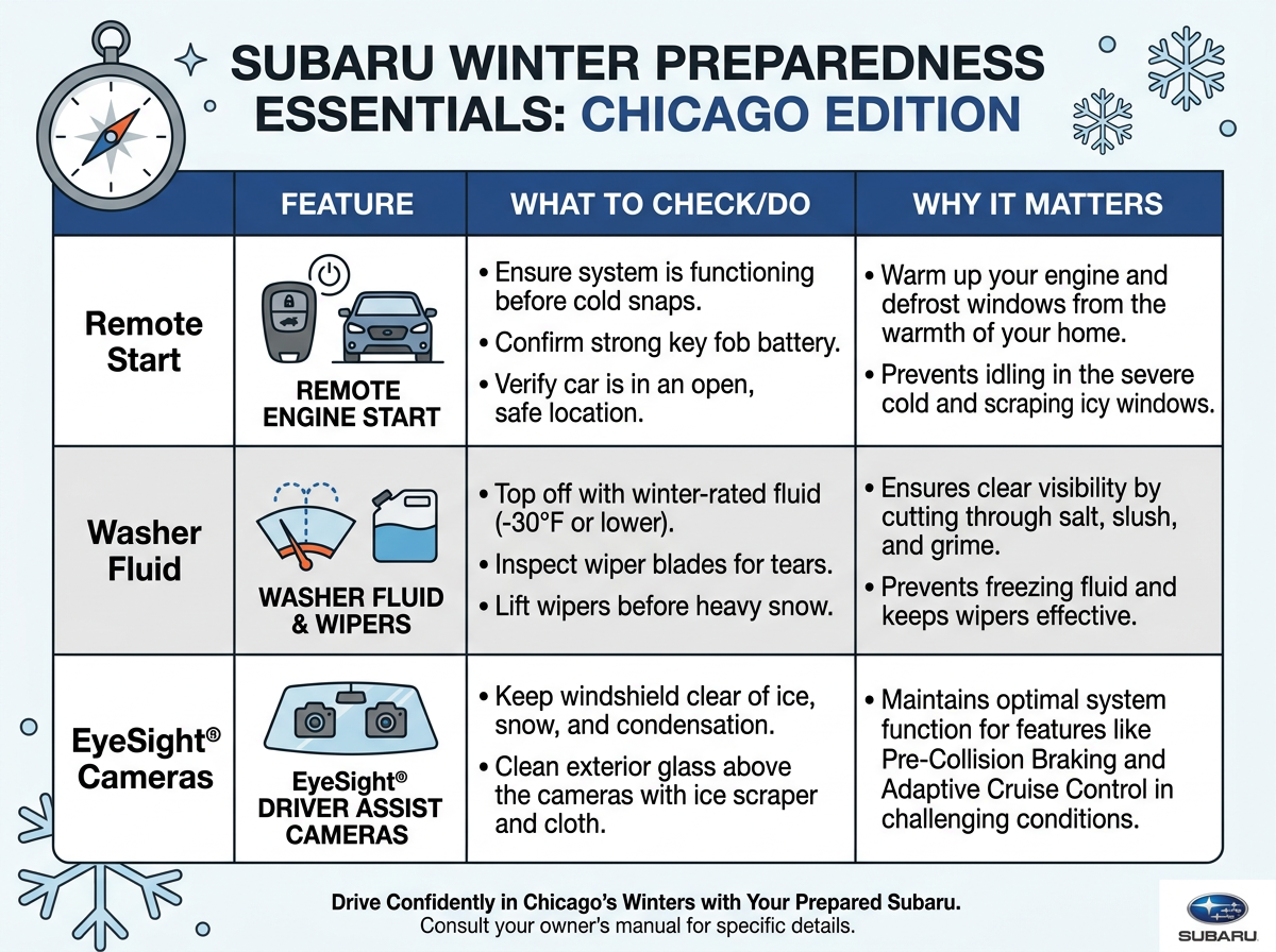 Pouring winter-rated windshield washer fluid into a vehicle reservoir