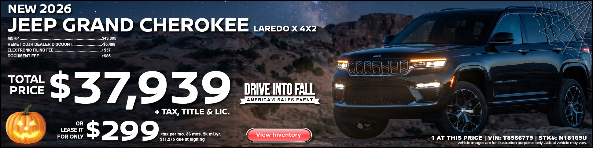 new 2026 jeep grand cherokee LAREDO X 4X2