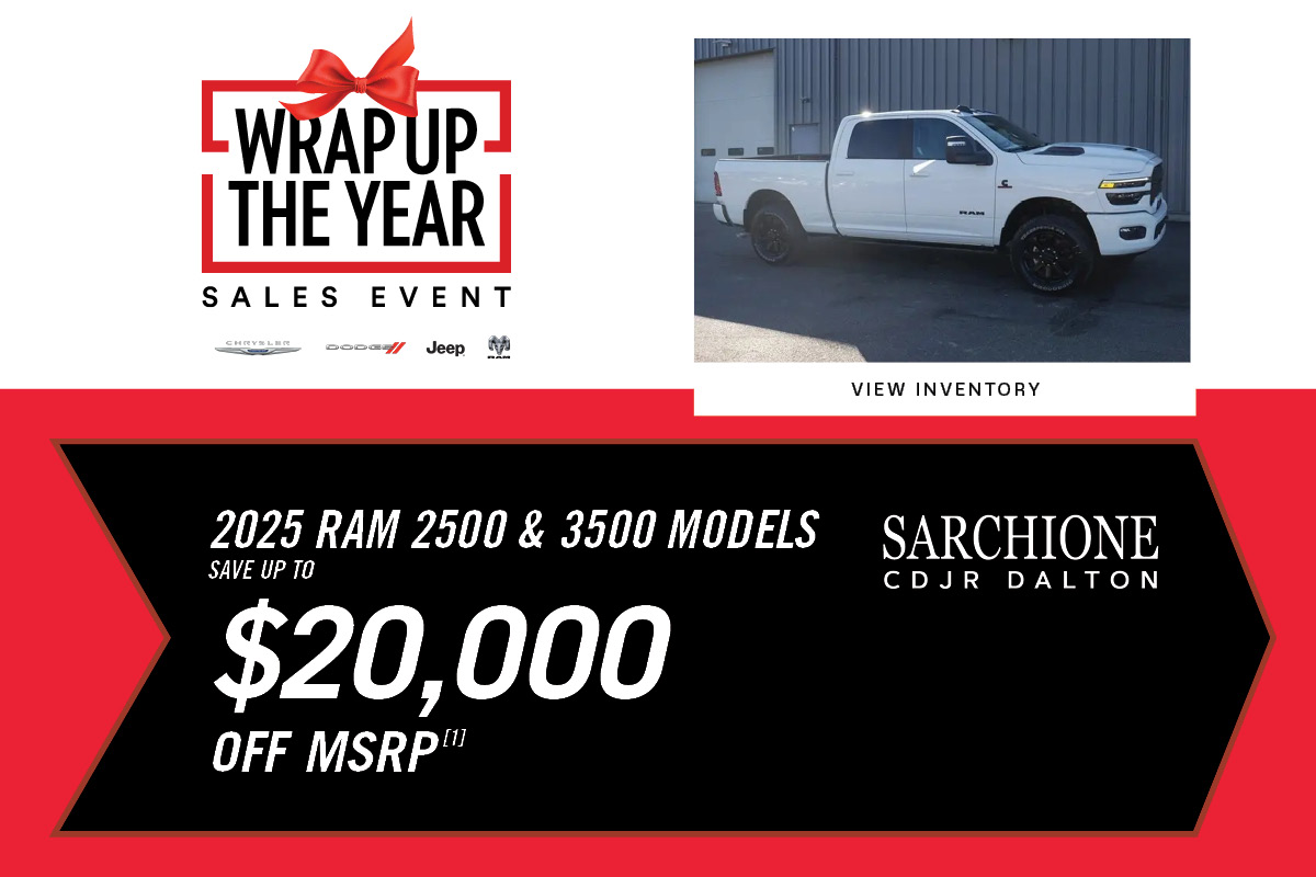 2024 & 2025 RAM 2500 and 3500 Models