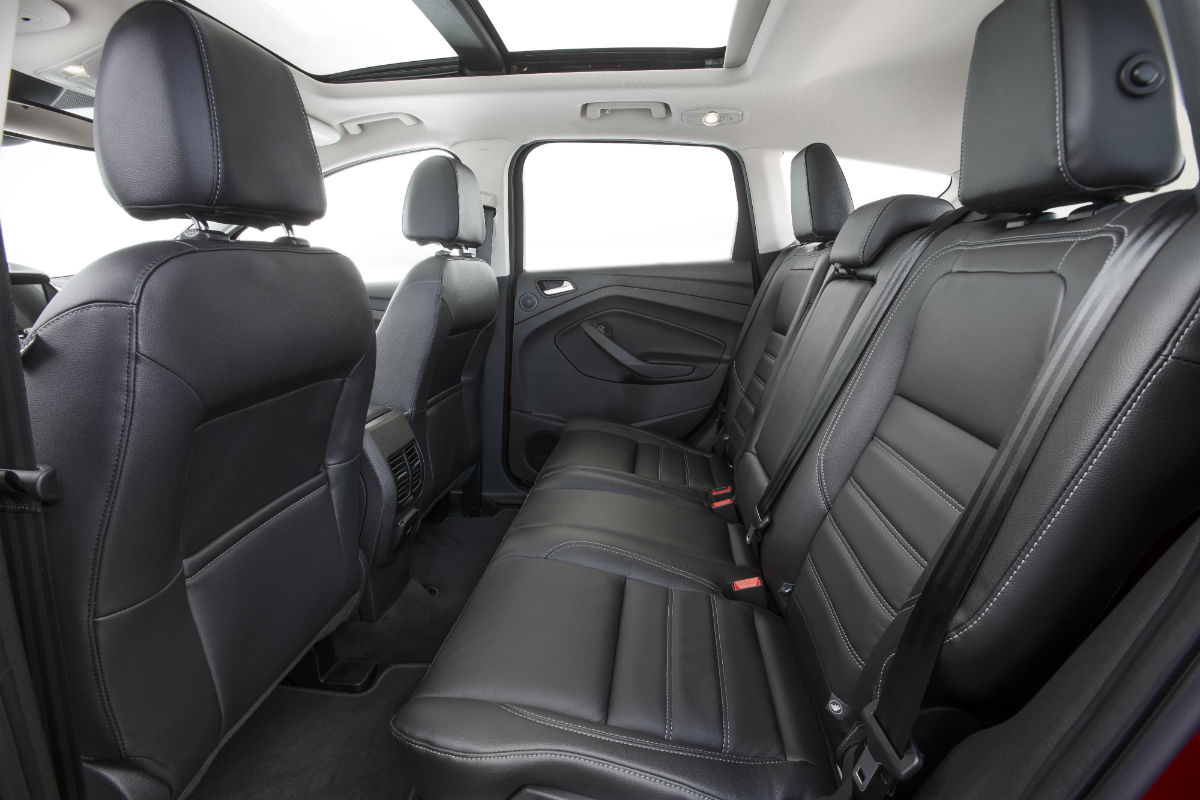 2017 Ford Escape rear interior passenger space_o