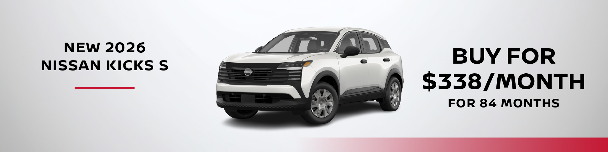 NEW 2026 NISSAN KICKS S