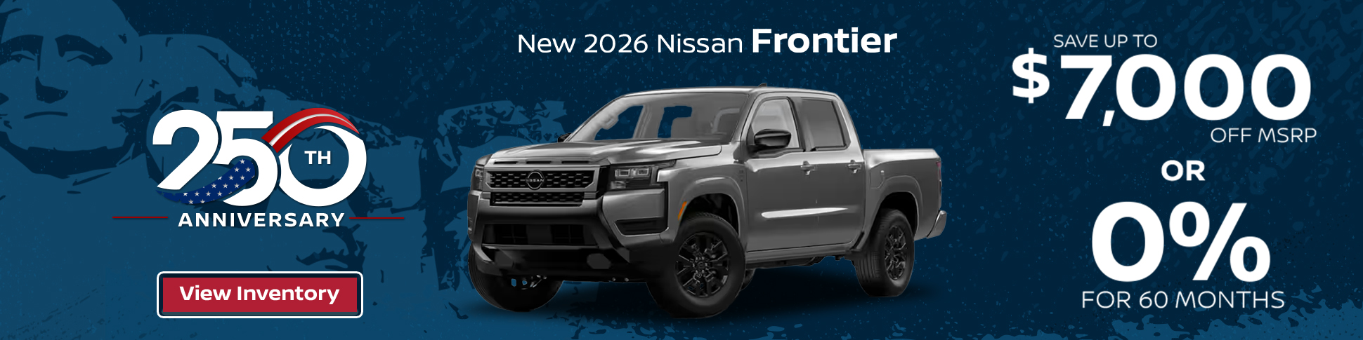 New 2026 Nissan Frontier