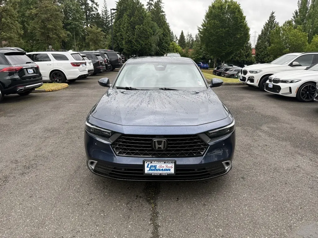 Used 2023 Honda Accord Hybrid Touring with VIN 1HGCY2F8XPA048237 for sale in Kirkland, WA