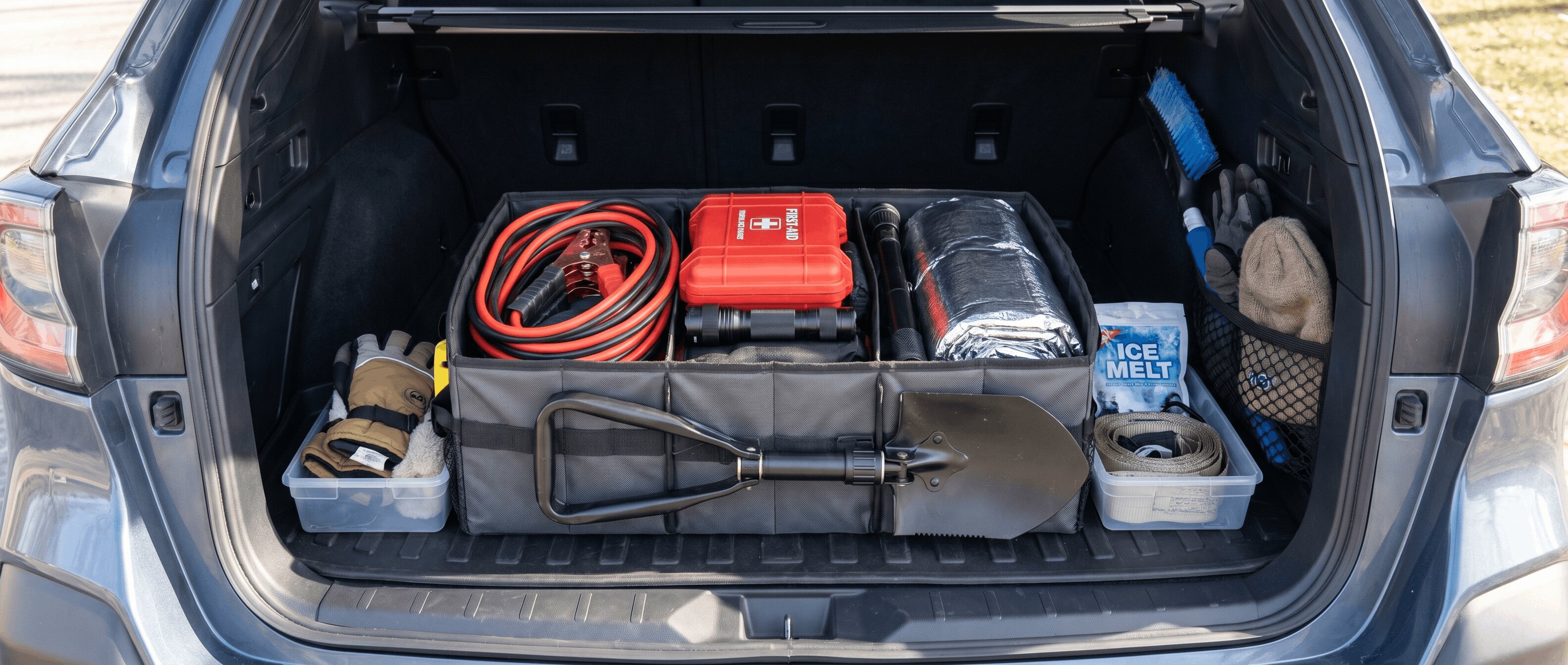 Vehicle emergency kit essentials for spring driving in Roswell, GA